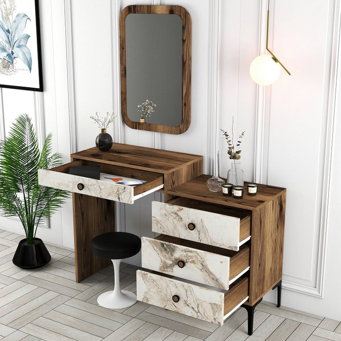 Hanah Home Lizbon 545 - Nogal y Blanco Hanah Home Lizbon 545 - Nogal y Blanco